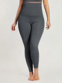 Top 10 ⌛ Curveez® High Waisted Shaping Grey Leggings 🎁